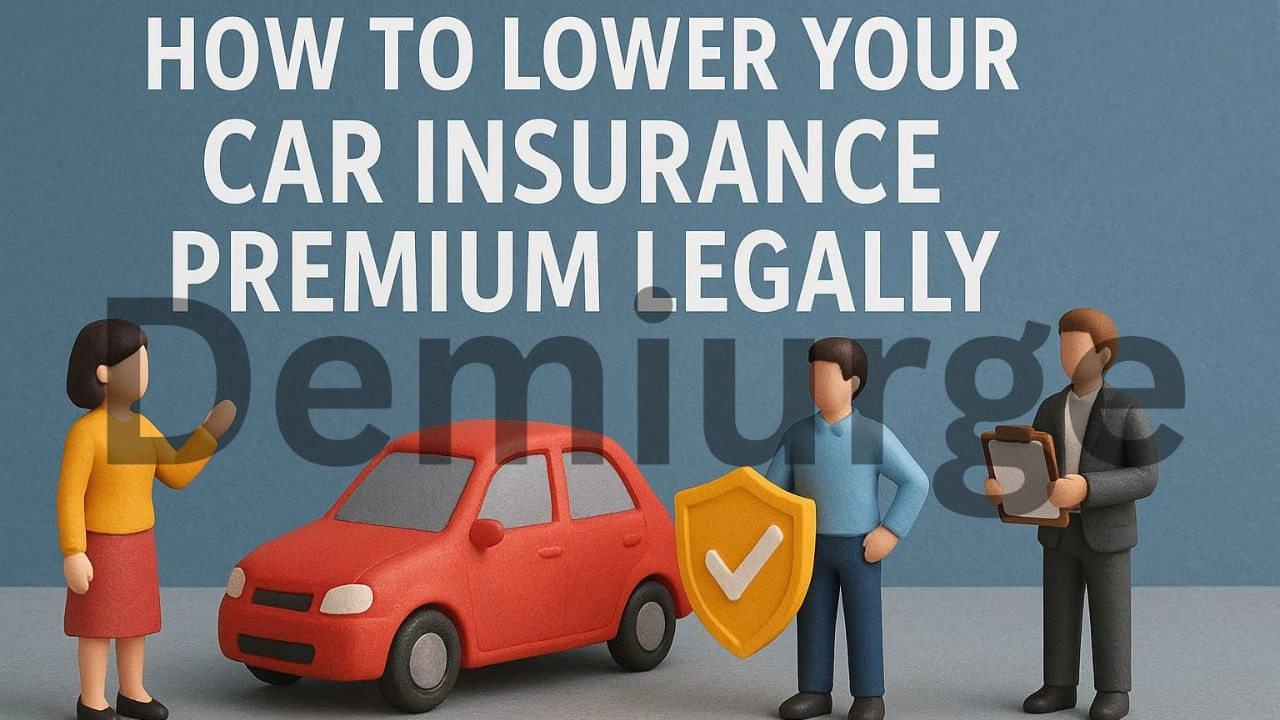 How to Lower Your Car Insurance Premium Legally