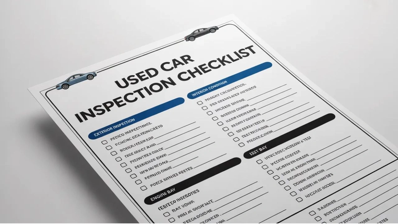 Used Car Inspection Checklist